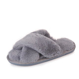 Non-slip Cotton Furry Slippers