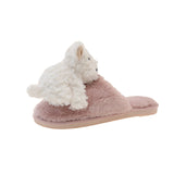 Cotton Puppy Doll Fluffy Slippers