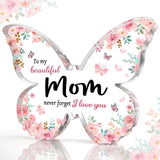 MOTHER'S DAY Butterfly-Shaped Acrylic Keepsake Gift