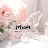 MOTHER'S DAY Butterfly-Shaped Acrylic Keepsake Gift