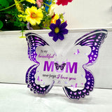 MOTHER'S DAY Butterfly-Shaped Acrylic Keepsake Gift