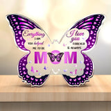 MOTHER'S DAY Butterfly-Shaped Acrylic Keepsake Gift