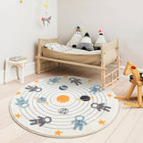 Cute Lion Round Room Rug