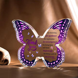 MOTHER'S DAY Butterfly-Shaped Acrylic Keepsake Gift
