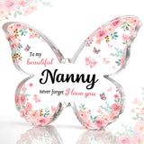 MOTHER'S DAY Butterfly-Shaped Acrylic Keepsake Gift