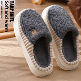 Cute Bear Plush Fleece Slippers