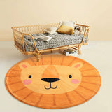 Cute Lion Round Room Rug